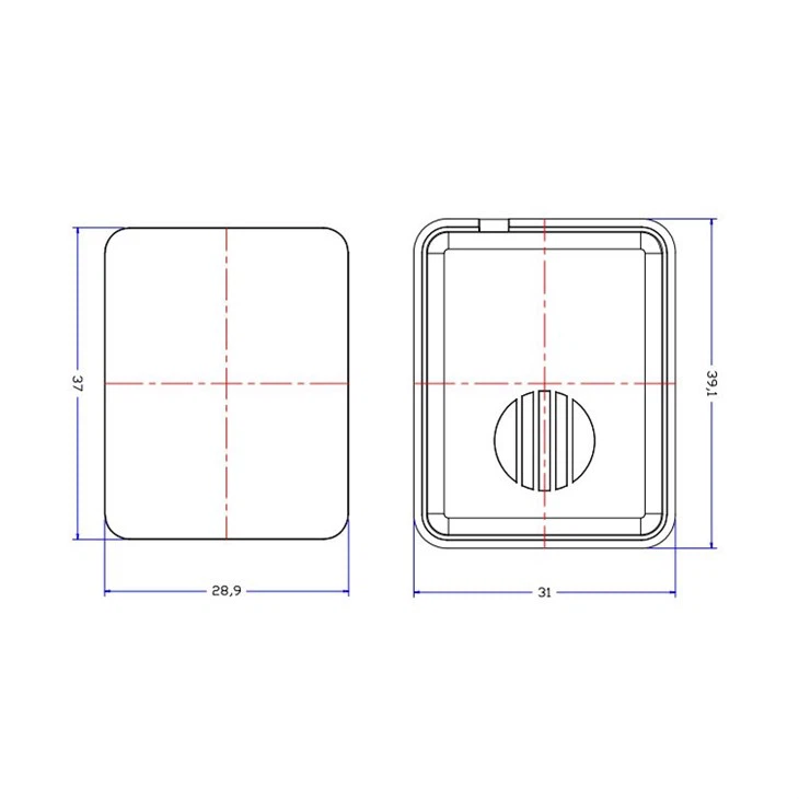 Control Box Abs Plastic Electronic Enclosure